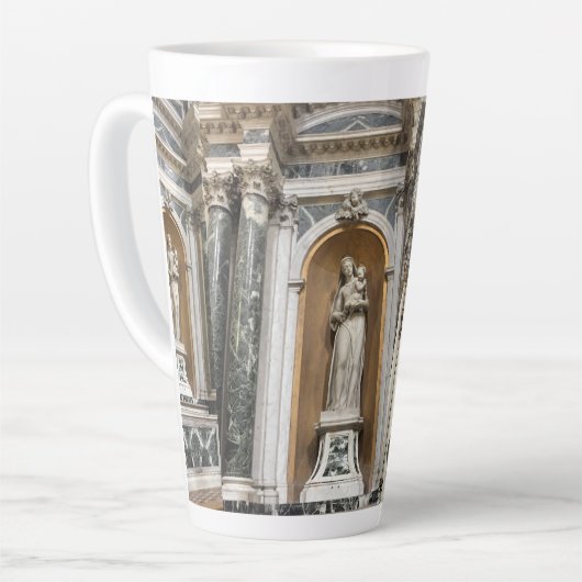 GROENE EN WITTE MARBLE VAN JESUITS CHURCH VENICE, LATTE MOK (Linkerhoek)