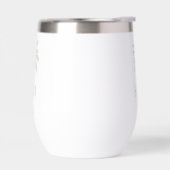 Groene en Witte Palm Palmetto Boom Monogram (Links)