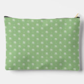 Groene en witte palmboom Monogram Etui (Achterkant)