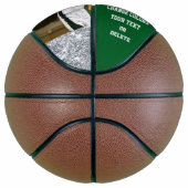 Groene en Witte Persoonlijke Meisjes Basketball Ba Basketbal (Rechts)