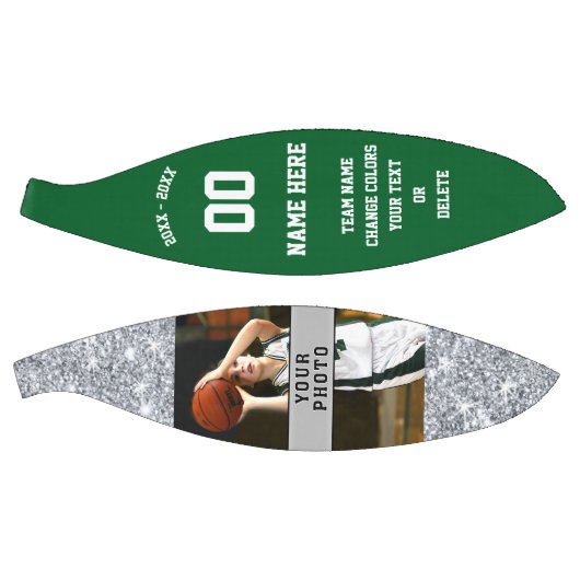 Groene en Witte Persoonlijke Meisjes Basketball Ba Basketbal (Panelen)