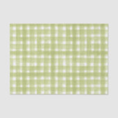 GROENE EN WITTE PLAATS TISSUEPAPIER (Voorkant)