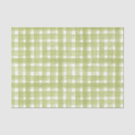 GROENE EN WITTE PLAATS TISSUEPAPIER