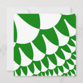 Groene en Witte Schalen Kaart (Voorkant)
