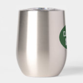 Groene en Witte Schoolkleuren Jaar van de Klas (Voorkant)