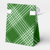 Groene en witte speldenstang bedankdoosjes (Achterkant)