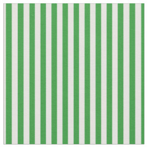 Groene en witte strepen stof