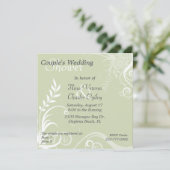 Groene en Witte Vlaamse paardenweduwenkast Kaart (Staand voorkant)