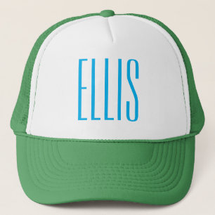 Groene en witte vrachtwagenhoed trucker pet