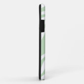Groene en witte zebra Afdrukken iPhone 5 Hoesje (Achterkant/rechts)