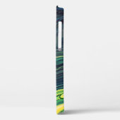 GROENE EN ZWARTE ABSTRACTE SCHIJVEN Case-Mate iPhone CASE (Achterkant / Links)