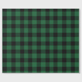 Groene en zwarte buffelplaat, bijtend cadeaupapier (Vlak)