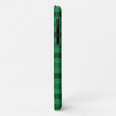 Groene en Zwarte Gezellige Plaids Case-Mate iPhone Case (Achterkant/links)