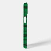Groene en Zwarte Gezellige Plaids Case-Mate iPhone Case (Achterkant / Rechts)