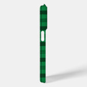 Groene en Zwarte Gezellige Plaids Case-Mate iPhone Case (Achterkant / Rechts)