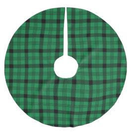Groene en Zwarte Gezellige Plaids Kerstboom Rok