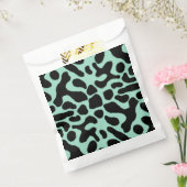 Groene en zwarte giftige kunstkikker bedankzakje (Gezegeld)