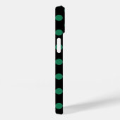 Groene en zwarte haarpunten Case-Mate iPhone case (Achterkant / Rechts)