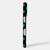 Groene en zwarte haarpunten Case-Mate iPhone case (Achterkant / Rechts)