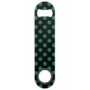 Groene en zwarte haarpunten speed flessenopener