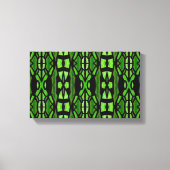 Groene en zwarte kunst aan de muur canvas afdruk (Voorkant)