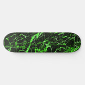 Groene en zwarte marmer, persoonlijk skateboard (Horizontaal)