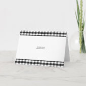  groene en zwarte penseelhoes kaart (Achterkant)