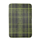 Groene en zwarte Pset Bath Mat (Voorkant Verticaal)