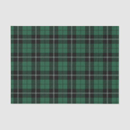 Groene en zwarte spelden tissuepapier (Voorkant)