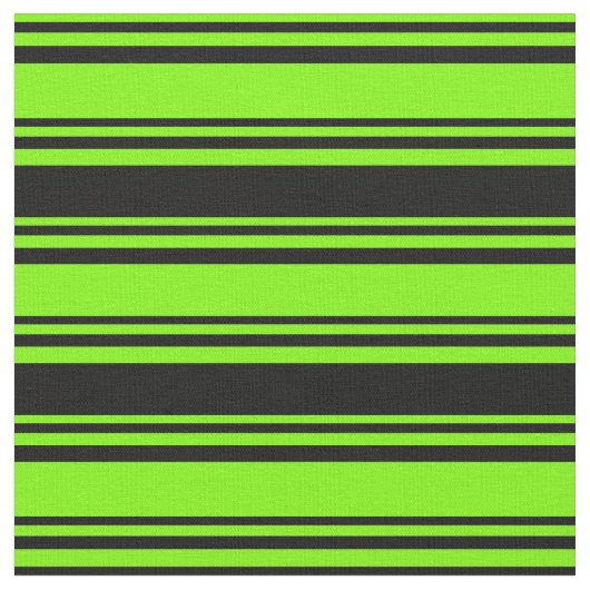 Groene en zwarte strepen stof (Close Up)