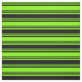 Groene en zwarte strepen stof (Swatch)