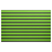 Groene en zwarte strepen stof (Fat Quarter)