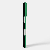 Groene en zwarte strepen van snoep Case-Mate iPhone case (Achterkant / Rechts)