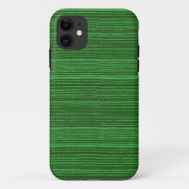 groene en zwarte textielstrepen Case-Mate iPhone case