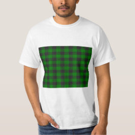 Groene en zwarte vlecht t-shirt