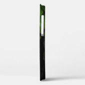 Groene en zwarte vlechttextiel Case-Mate iPhone case (Achterkant / Links)