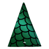 Groene en zwarte zeemeerminnende vis feesthoedjes (Rechts)