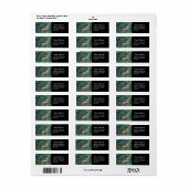 Groene ENERGIE, BOSBOUWDIEREN, hazen, groene Flore Etiket (Full Sheet)