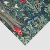 Groene ENERGIE, BOSBOUWDIEREN, hazen, groene Flore Tissuepapier (Detail)