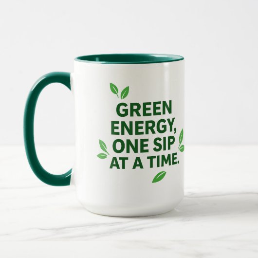 Groene Energie Plant Gebaseerde Mok (Links)