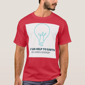 Groene energie t-shirt