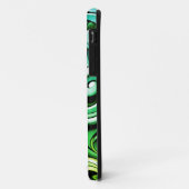 Groene energie wervelt Case-Mate iPhone case (Achterkant/links)