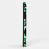 Groene energie wervelt Case-Mate iPhone case (Achterkant/rechts)
