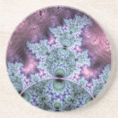 Groene energie zandsteen onderzetter (Voorkant)