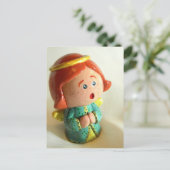 Groene Engel II Briefkaart (Staand voorkant)