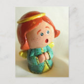 Groene Engel II Briefkaart (Voorkant)