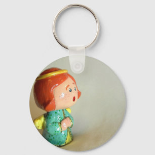 Groene Engel III Sleutelhanger