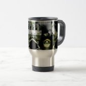 Groene engine reisbeker (Voorkant rechts)