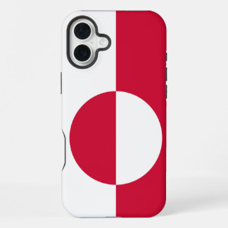 Groene enland iPhone 16 plus hoesje
