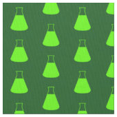 Groene Erlenmeyer Stof (Close Up)